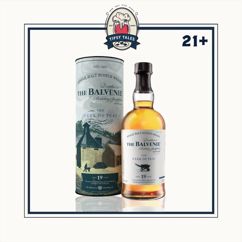 Balvenie 19 Years The Week Of Peat 700ml – Tipsy Tales