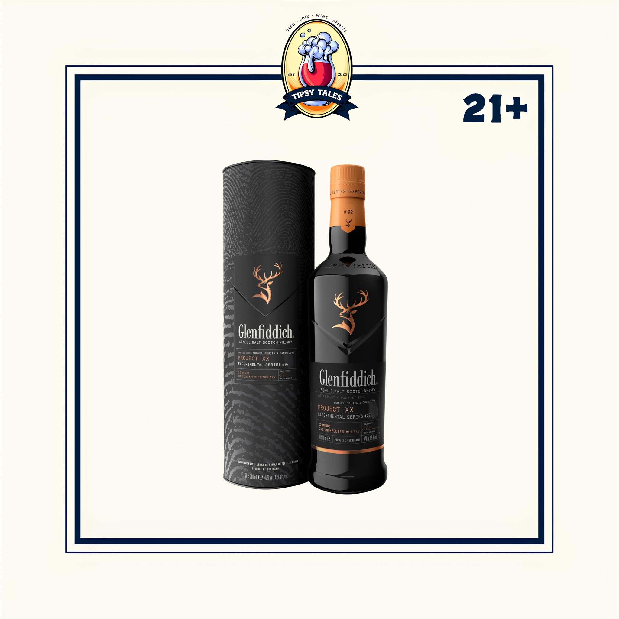 Glenfiddich Project XX Experimental Single Malt Scotch Whisky