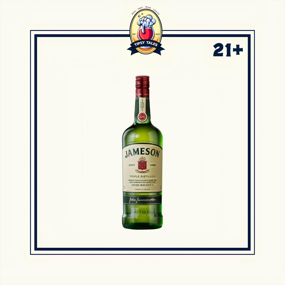 Jameson Irish Whiskey 700ml