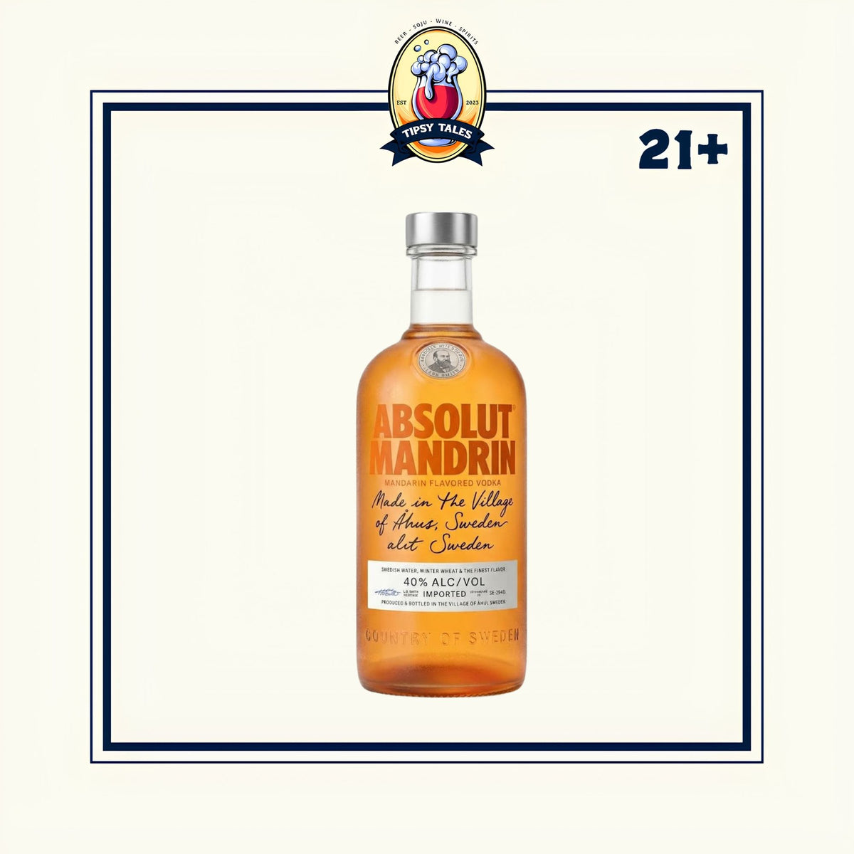 Absolut Mandrin 750ml