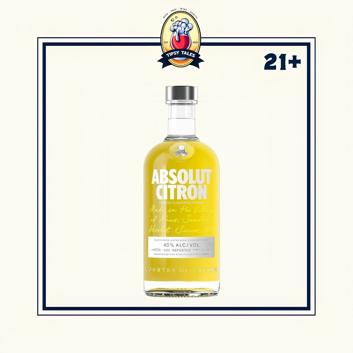 Absolut Citron Lemon Flavored Vdoka 700ml 1