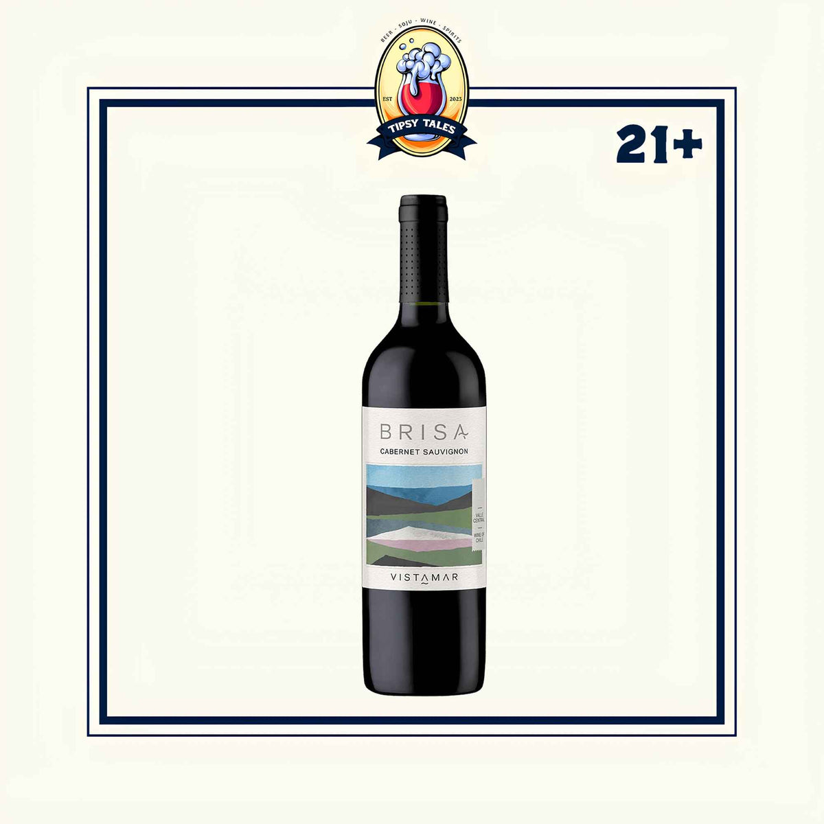 Brisa Vistamar Cabernet Sauvignon Wine 750ml 1