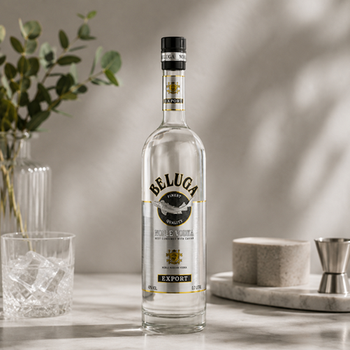 Beluga Noble Vodka 750ml 3
