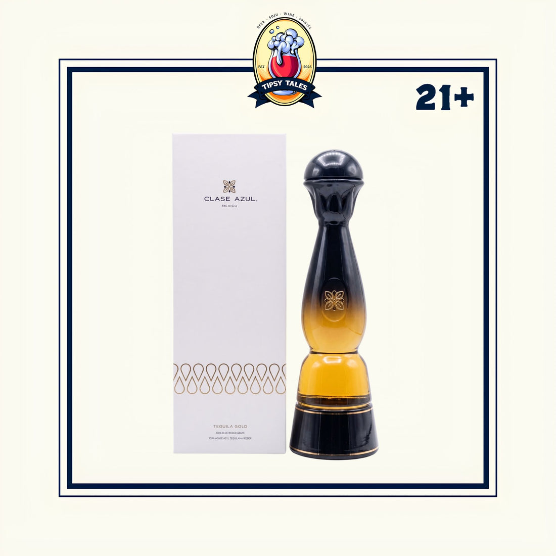 Clase Azul Gold Tequila 750ml 1