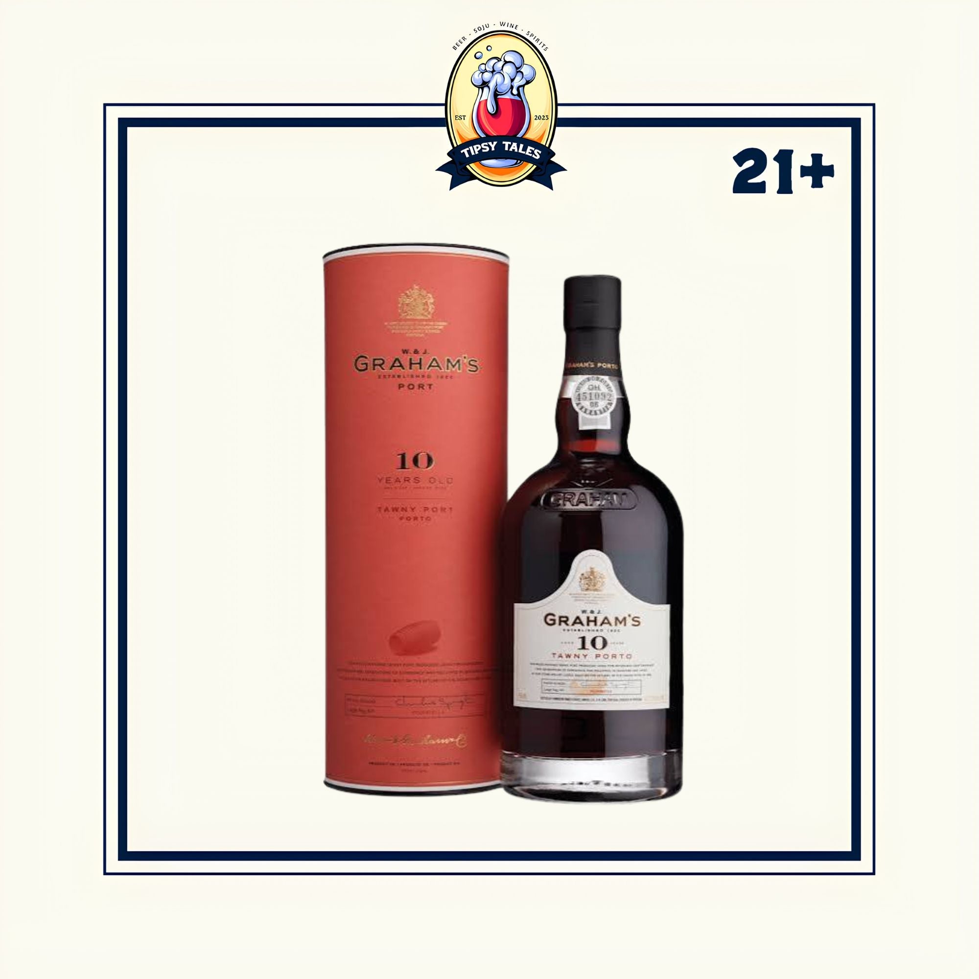 Grahams 10years Tawny 750ml 1