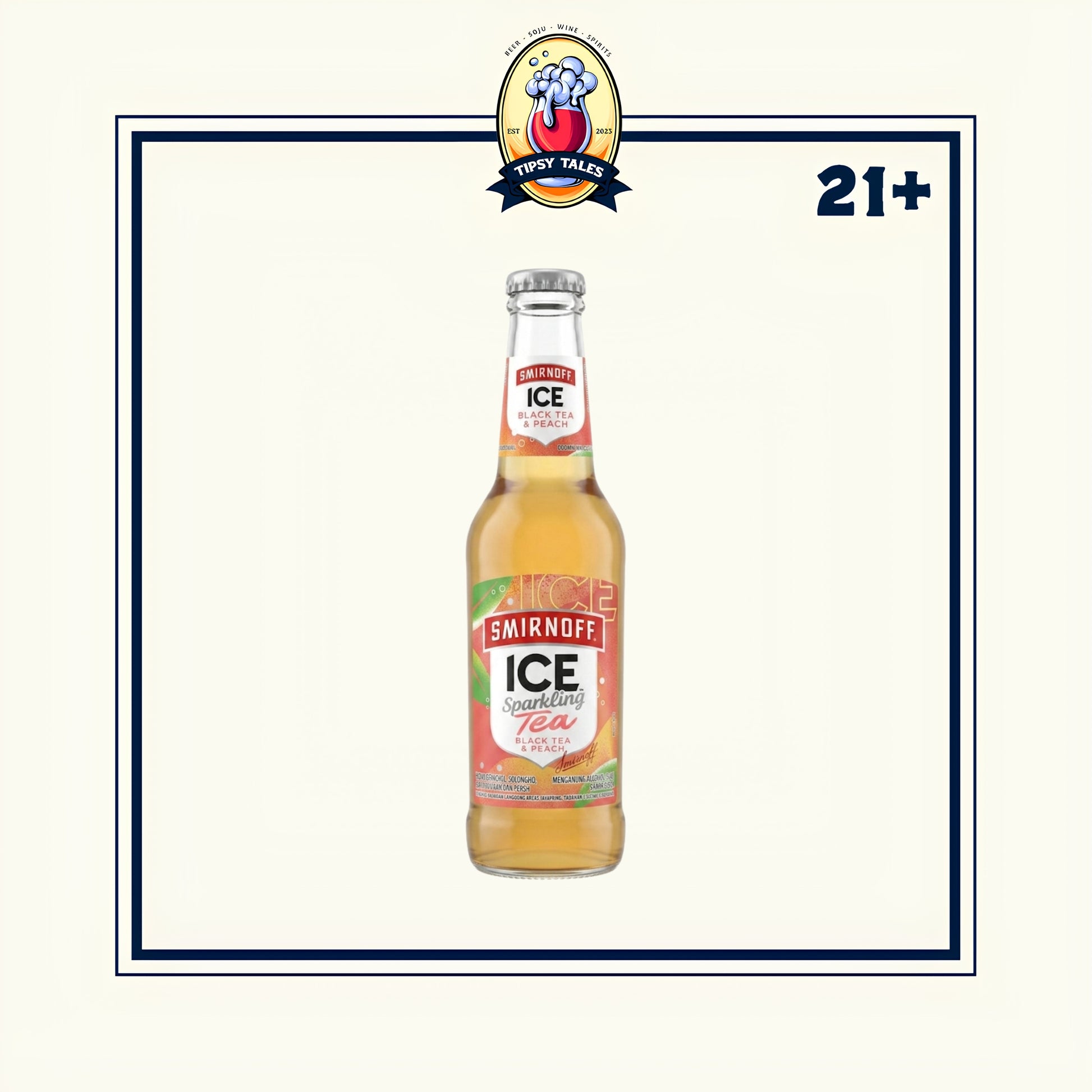 Smirnoff Ice Black Tea Peach 275ml 1