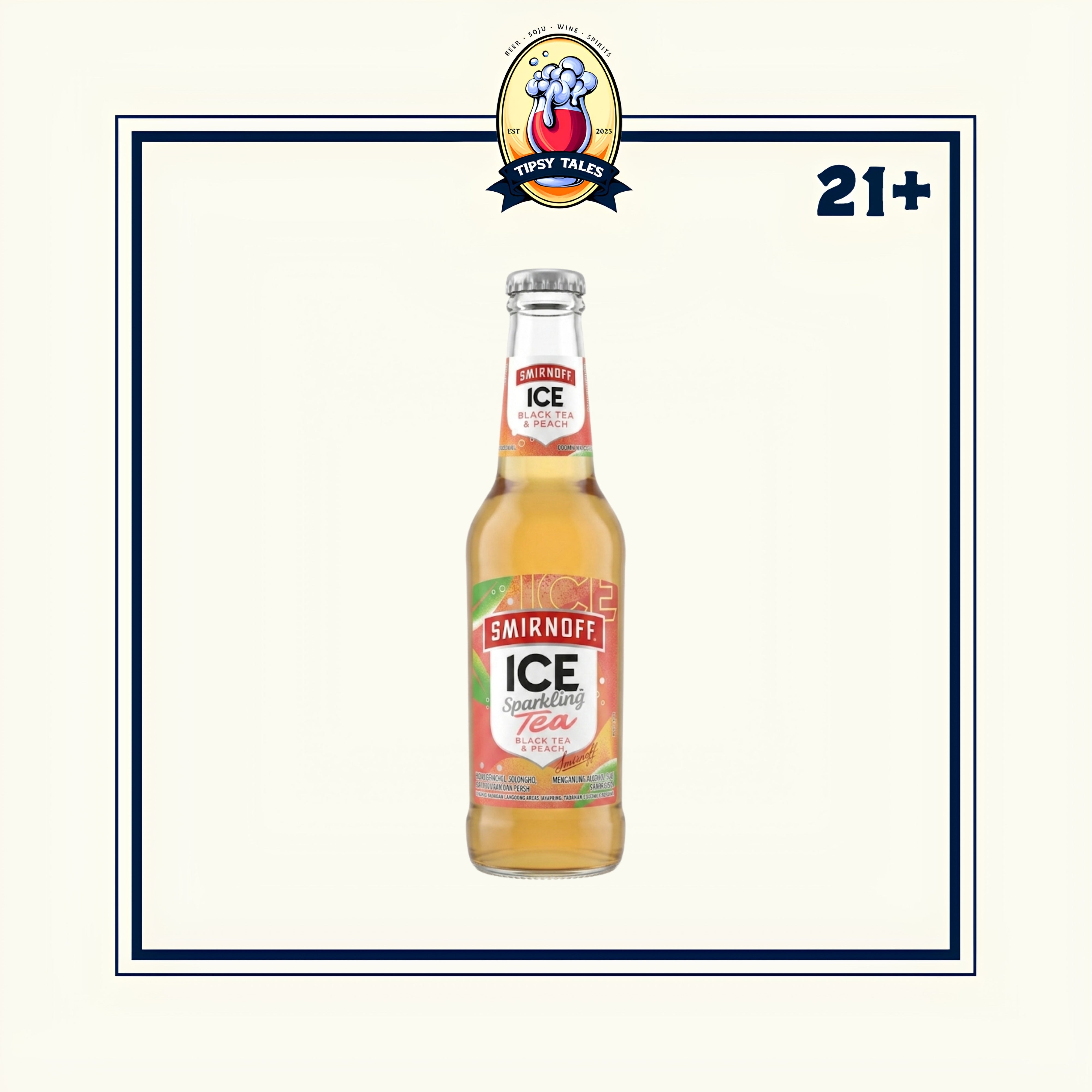 Smirnoff Ice Black Tea Peach 275ml 1