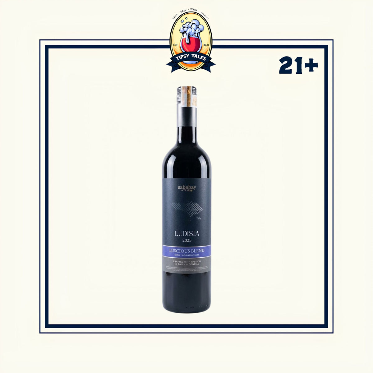 Sweet Red Wine Sababay Ludisia 750ml