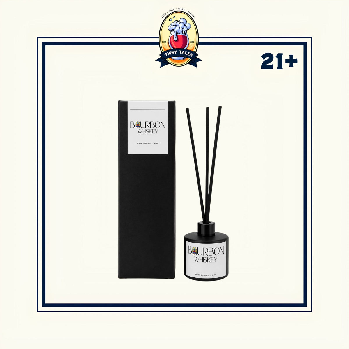 Room Diffuser Bourbon Whiskey 50ml 1